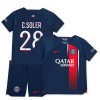 Paris Saint-Germain 2023-24 C. Soler 28 Hjemme - Barn Draktsett